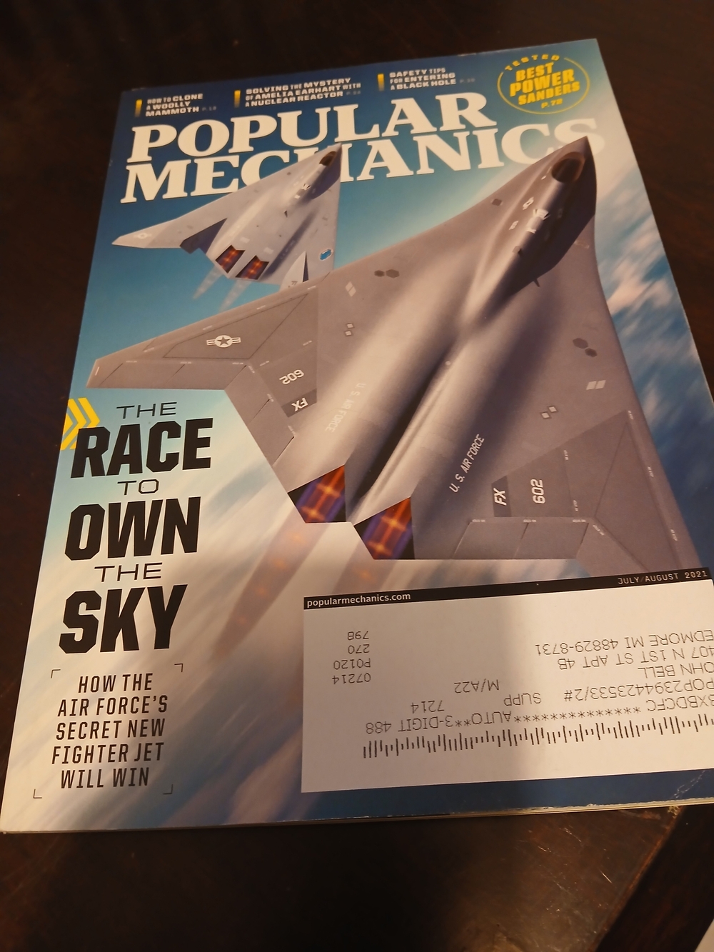 Magazine - Blue Cover